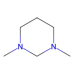 Pyrimidine, hexahydro-1,3-dimethyl- structure