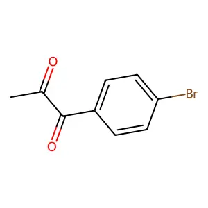 1-(4-Bromophenyl)propane-1,2-dione structure