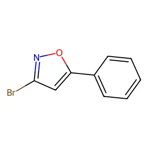 3-Bromo-5-phenyl-1,2-oxazole structure
