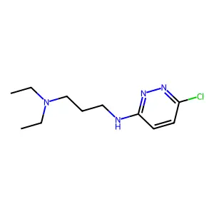 3-Chloro-6-[3-diethylaminopropylamino]pyridazine structure