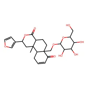 Palmatoside G structure