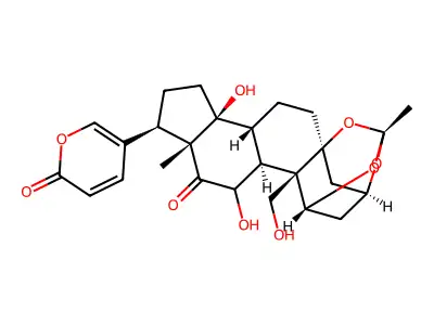 Bryotoxin B structure