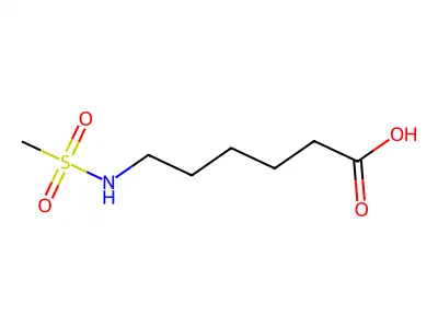 6-(Methanesulfonamido)hexanoic acid structure