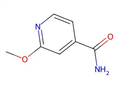 2-Methoxyisonicotinamide structure