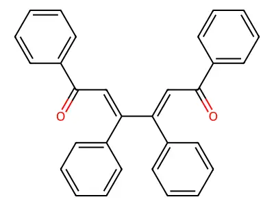 1,3,4,6-Tetraphenylhexa-2,4-diene-1,6-dione structure
