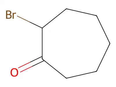 2-Bromocycloheptanone structure