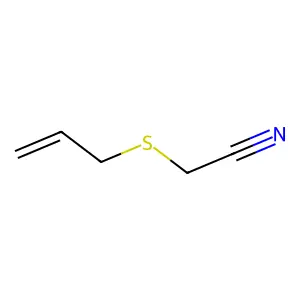Acetonitrile, (2-propenylthio)- structure