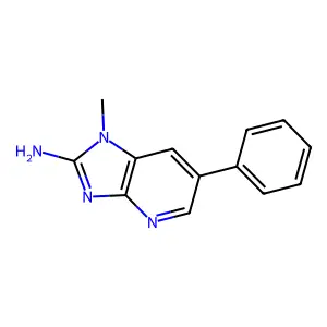 2-氨基-1-甲基-6-苯基咪唑并[4,5-b]吡啶 structure