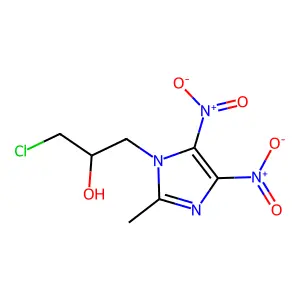 2-Chloropropyl n,n-bis(2-chloroethyl)-p-methylphosphonamidate structure