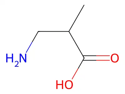 L-beta-Aminoisobutyric acid structure