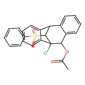 2-chloro-N-(2-chloroethyl)-N-[chloromethyl(prop-2-ynoxy)phosphoryl]ethanamine structure