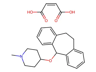 Hepzidine maleate structure