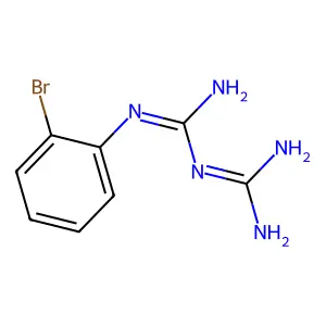 N-(2-Bromophenyl)-Imidodicarbonimidic diamide structure