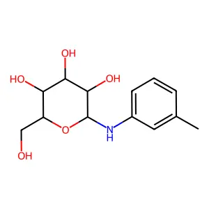 N-(3-Methylphenyl)hexopyranosylamine structure