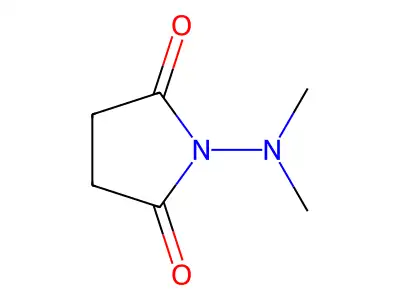 1-(Dimethylamino)pyrrolidine-2,5-dione structure