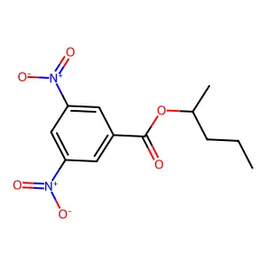 Pentan-2-yl 3,5-dinitrobenzoate structure