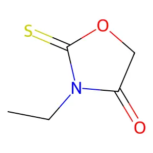 4-Oxazolidinone, 3-ethyl-2-thioxo- structure