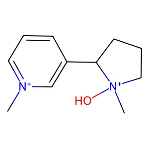 N-methyl-N'-oxonicotinium structure