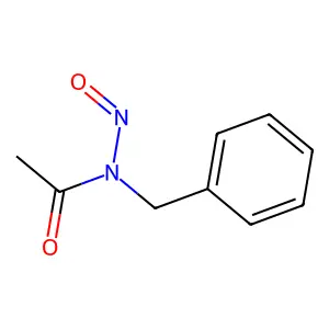 N-Nitroso-N-benzylacetamide structure