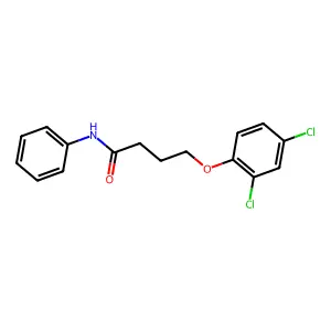 4-(2,4-dichlorophenoxy)-N-phenylbutanamide structure