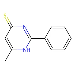 6-Methyl-2-phenylpyrimidine-4-thiol structure