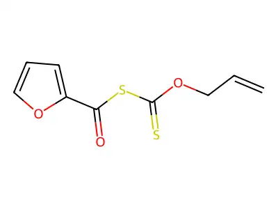 Carbonic acid, dithio-, O-allyl ester, anhydrosulfide with thio-2-furoic acid structure