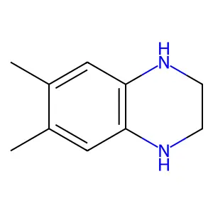 Quinoxaline, 1,2,3,4-tetrahydro-6,7-dimethyl- structure