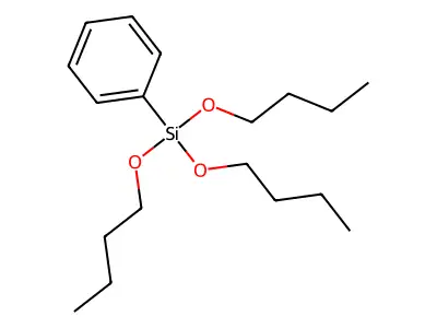 Tributoxy(phenyl)silane structure