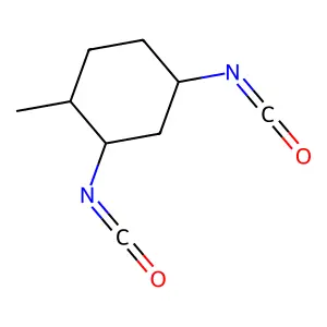 2,4-Diisocyanato-1-methylcyclohexane structure