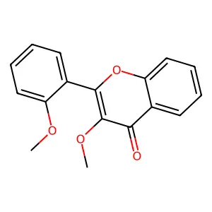 3,2'-Dimethoxyflavone structure