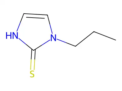 1-propyl-1H-imidazole-2-thiol structure