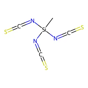 Silane, triisothiocyanatomethyl- structure