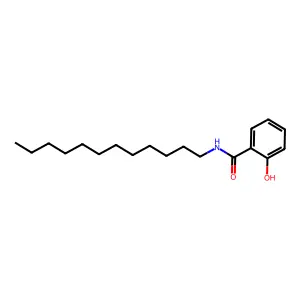 N-dodecyl-2-hydroxybenzamide structure