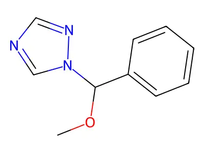 1H-1,2,4-Triazole, 1-(methoxyphenylmethyl)- structure