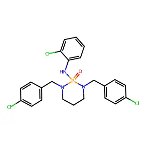N-(2-chlorophenyl)-1,3-bis[(4-chlorophenyl)methyl]-2-oxo-1,3 structure
