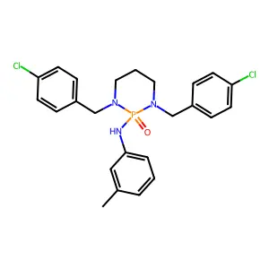 1,3-bis[(4-chlorophenyl)methyl]-N-(3-methylphenyl)-2-oxo-1,3 structure