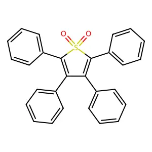 2,3,4,5-Tetraphenylthiophene 1,1-dioxide structure