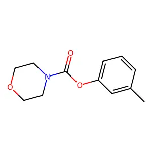 3-Methylphenyl morpholine-4-carboxylate structure