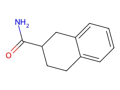 1,2,3,4-四氢萘-2-甲酰胺 structure