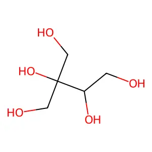(3S)-2-(Hydroxymethyl)-1,2,3,4-butanetetrol structure