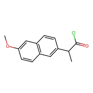 (R)-2-(6-甲氧基萘-2-基)丙酰氯 structure