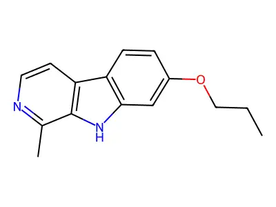 Propyl harmol structure
