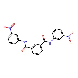N1,N3-双(3-硝基苯基)苯-1,3-二甲酰胺 structure