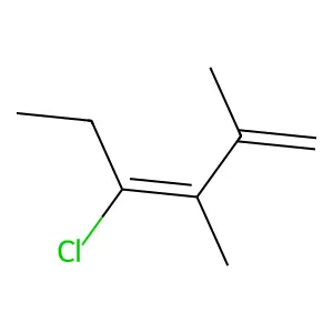 1,3-Hexadiene, 4-chloro-2,3-dimethyl-, (E)- structure