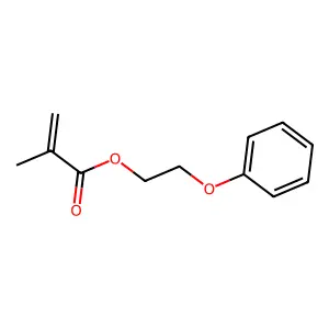 2-Phenoxyethyl methacrylate structure