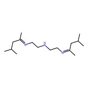 N,N'-bis(1,3-dimethylbutylidene)-2,2'-iminobis(ethylamine) structure