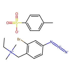 4-Azidobretylium tosylate structure