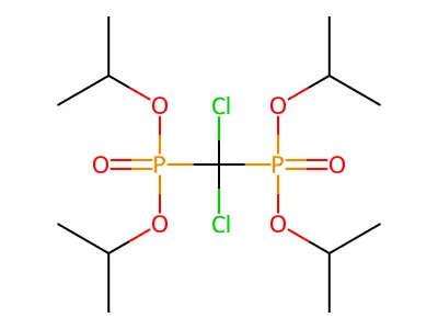 Tetraisopropyl Dichloromethylene Diphosphonate structure