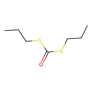 Bis(propylsulfanyl)methanone structure