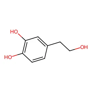 羟基酪醇 structure